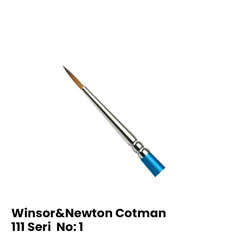 Winsor&Newton - Winsor&Newton 111 Seri Cotman Sulu Boya Fırçası No 1