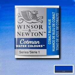 Winsor&Newton - Winsor&Newton Cotman Tablet Sulu Boya No:179 Cobalt Blue Hue