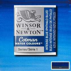 Winsor&Newton - Winsor&Newton Cotman Tablet Sulu Boya No:327 Intense Blue