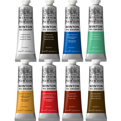 Winsor & Newton Yağlı Boya 37ml 8li Set 2