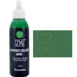 Zig - Zig Kurecolor Refill Ink Mürekkep 553 Emerald Green 25ml