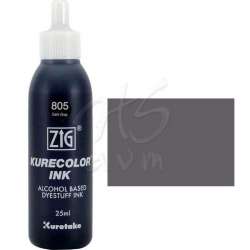 Zig - Zig Kurecolor Refill Ink Mürekkep 805 Dark Gray 25ml